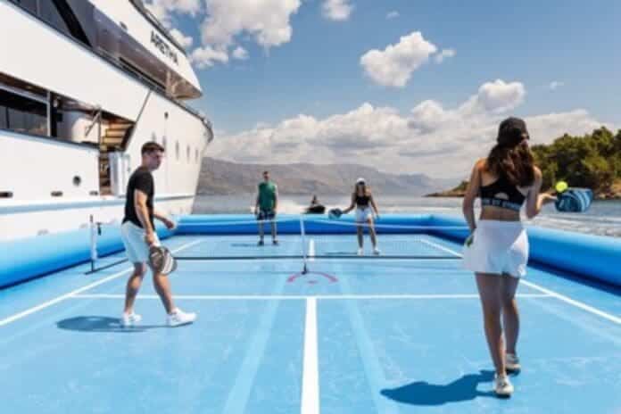 Floating Pickleball Court