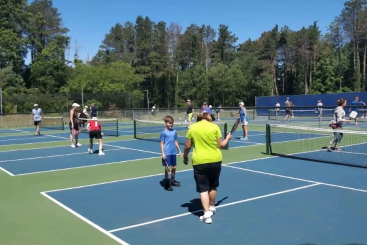 New Pickleball Courts Launch at Schultz Park 1