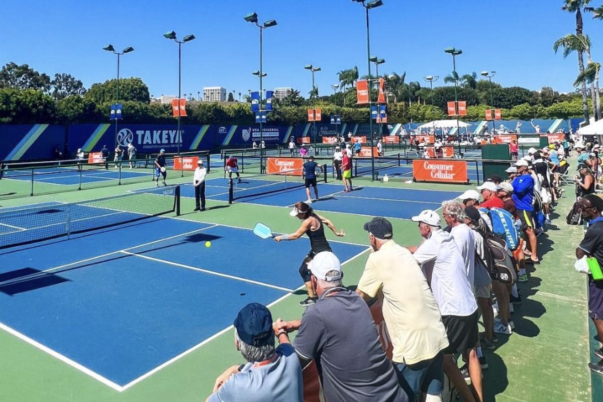 Pickleball Event At Newport Beach 1