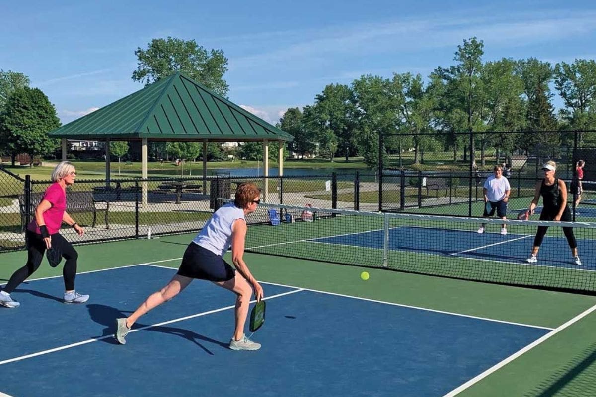 Pickleball Joins International Days Tournament 