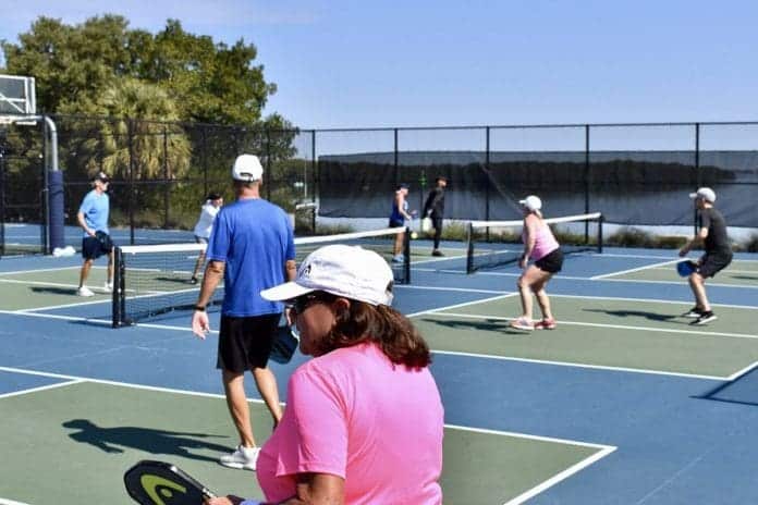 Pickleball Courts Makeover in Big Sky Community park