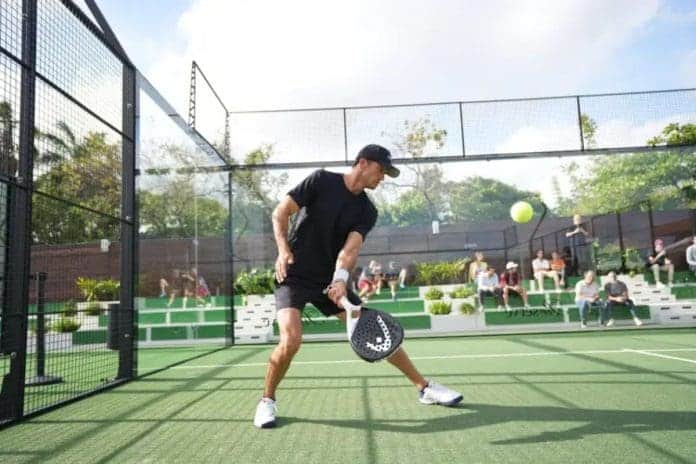 Tennis Stars Play Pickleball on NYC's Tallest Deck