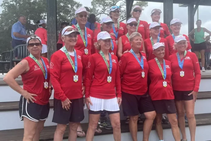 Drop Squad Wins Pickleball Silver Medal