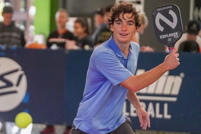 Gabe Tardio Rising Potential in PPA Doubles