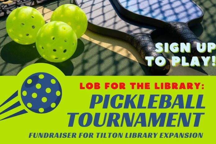 Lob for the Library Pickleball Tournament
