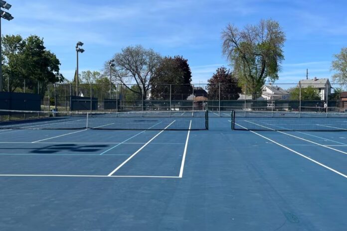 New Pickleball Courts at Lions Park