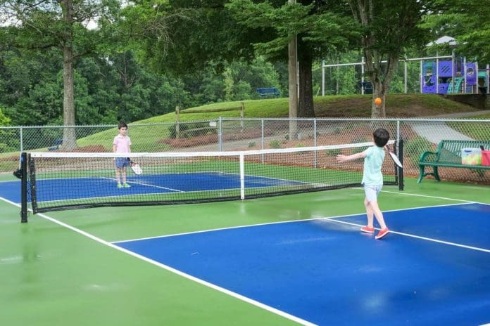 New Pickleball Courts in Walker