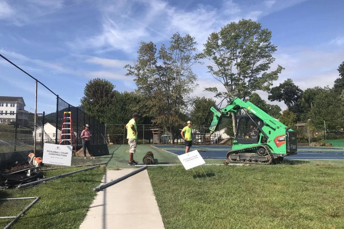 Pickleball Court Expansion at Lake Junaluska