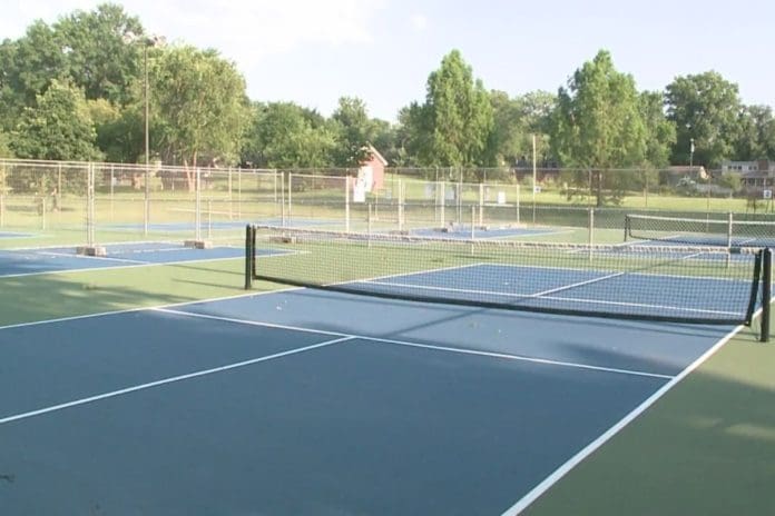 New Pickleball Court at Paddock Lake