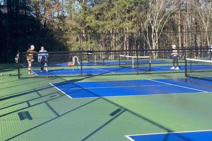 New Pickleball Courts at Bob Cross Park