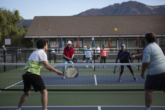 Pickleball Scene Transforming in Oakmont