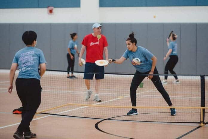 Pickleball Sport Hits Babson College