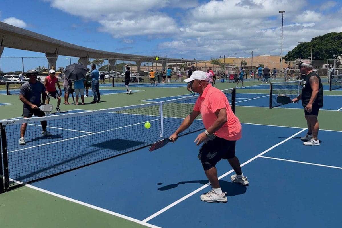 Pickleball Vs Tennis at Ala Moana