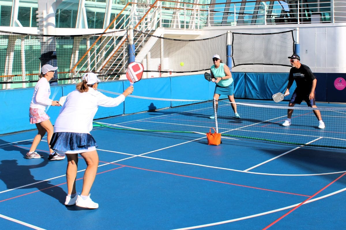 Pickleball at Sea