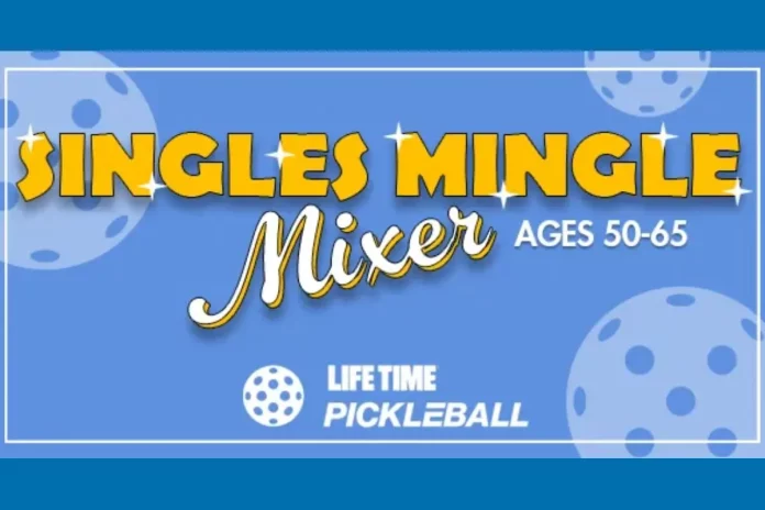 Singles Mingle Mixer Pickleball Event Aims to Connect