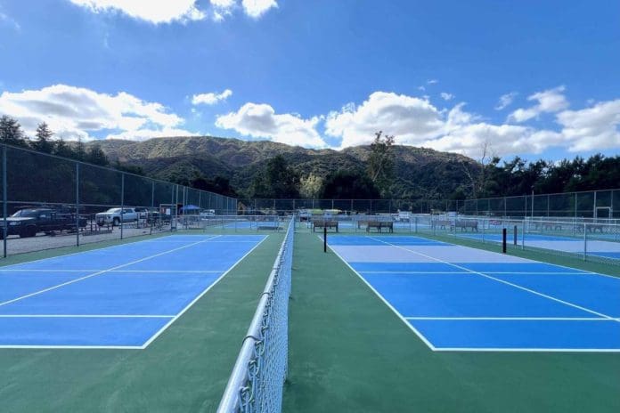 Soule Park's Brand-New Pickleball Courts