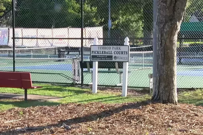 Timrod Park Builds New Pickleball Courts