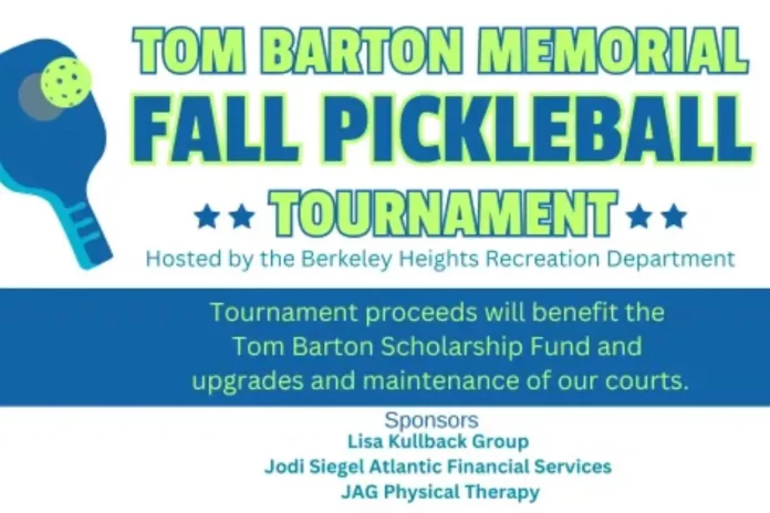 Tom Barton Memorial Pickleball Tournament