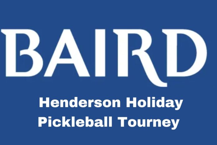 Baird Henderson Holiday Pickleball Tourney