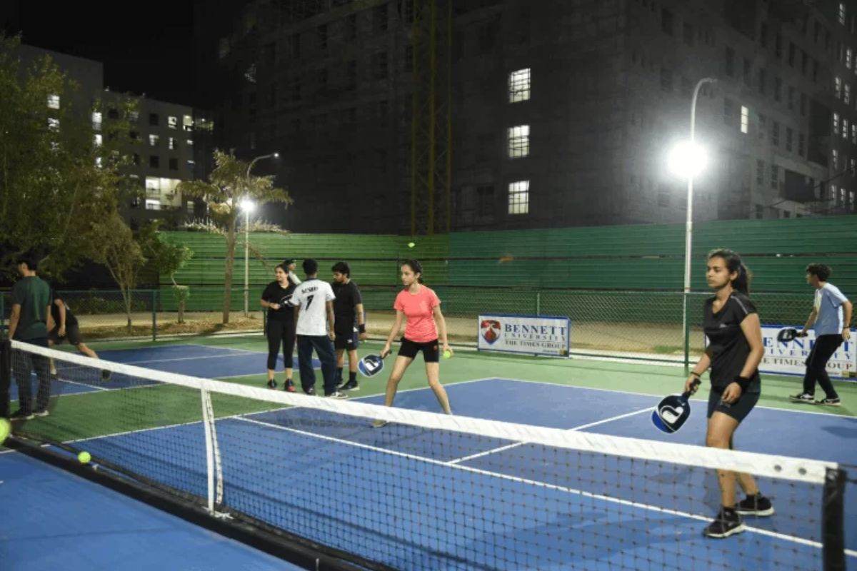 Bennett University pickleball team