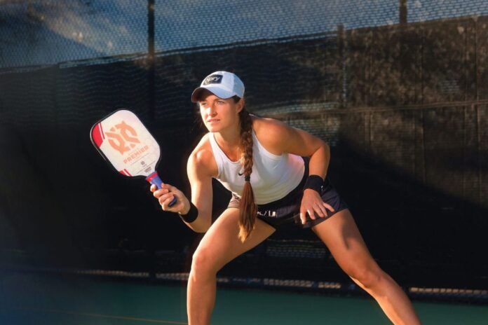 Callie Smith's Haunted Pickleball Instagram Post