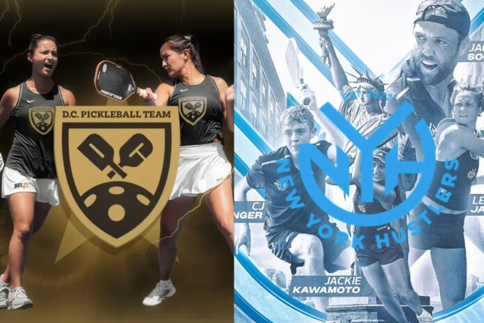 DC Pickleball Team and New York Hustlers