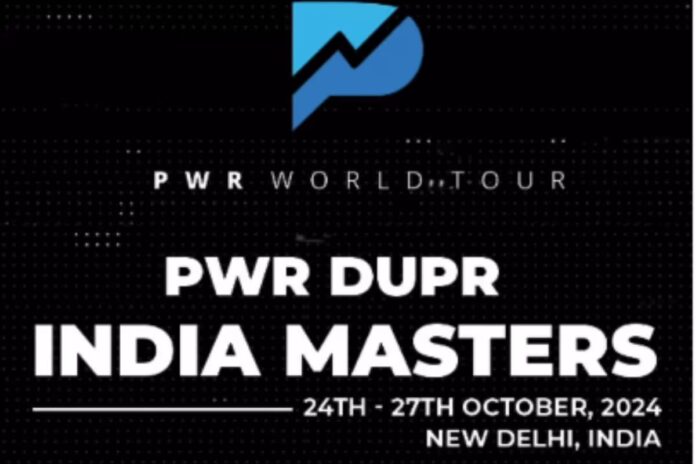 Entry Fees for the PWR DUPR India Masters 2024 Entry Fees for the PWR DUPR India Masters 2024