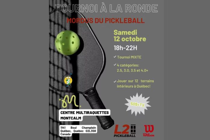 Pickleball Tournament In Quebec Set To Score Big