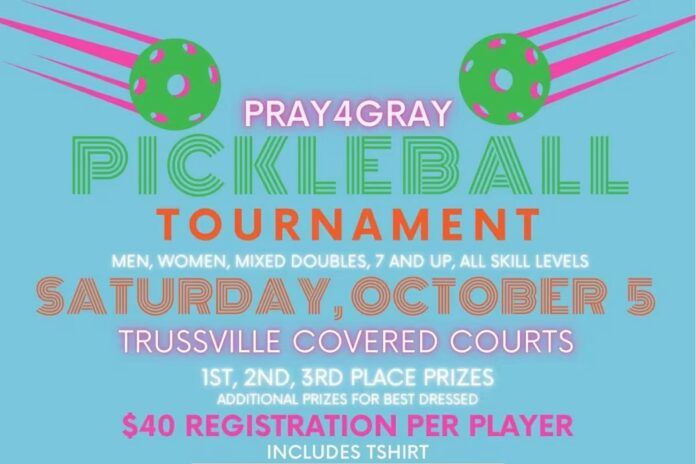 Pray4Gray Foundation Pickleball Open