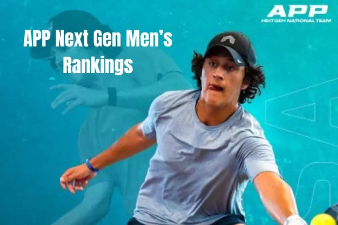 APP Next Gen Men's Top 20 Rankings