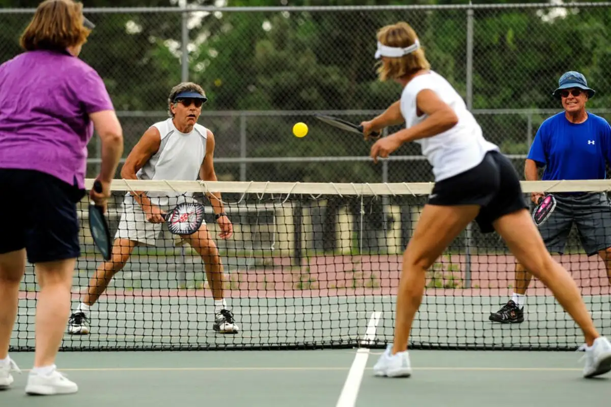 Art of Recovering from a Wide Shot in Pickleball