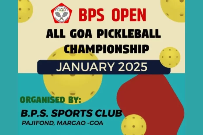 BPS Open All Goa Pickleball Championship