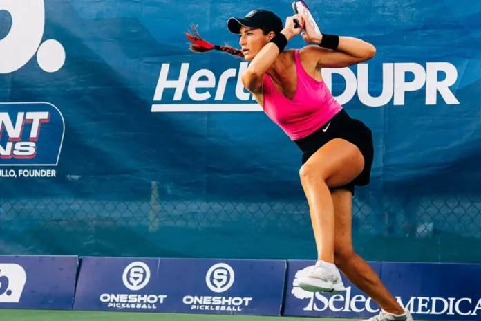 Callie Jo Smith's Simple Pickleball Posture Tip
