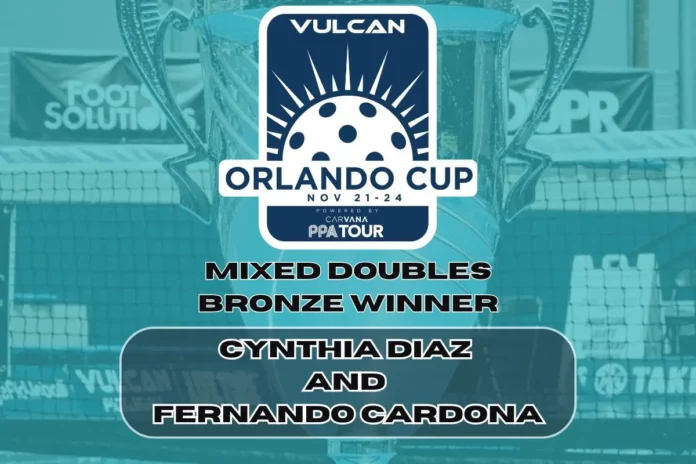 Cynthia Diaz and Fernando Cardona Capture Bronze