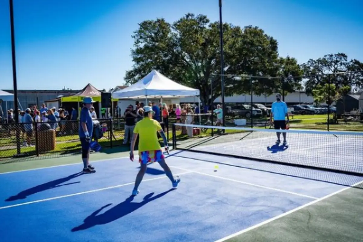 Eagle Scout Park pickleball court