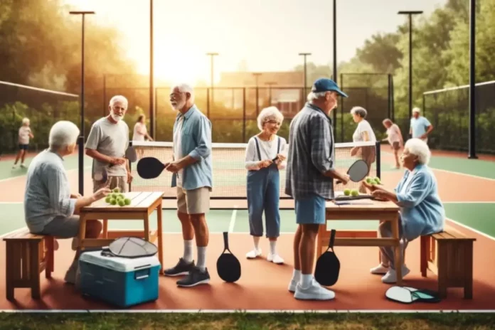 Elder Network Hosts Fun-Raising Pickleball Event