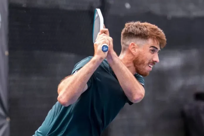 Federico Staksrud at Lapiplasty Pickleball World Championships Federico Staksrud's Streak on the Line