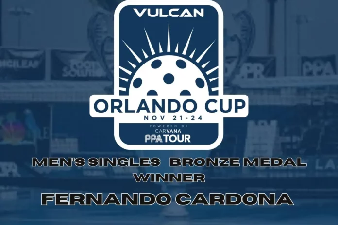 Fernando Cardona Wins Bronze Medal Match