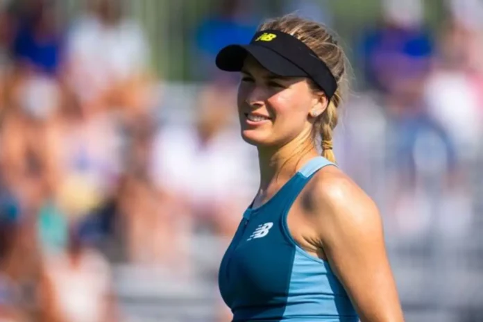Genie Bouchard Rolls Past Lacy Schneemann