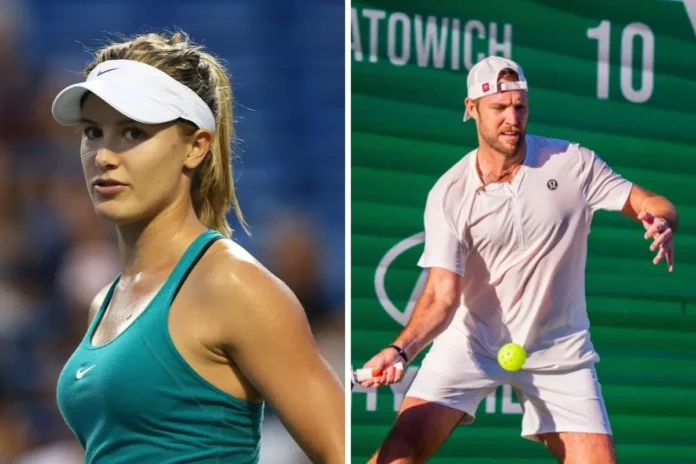 Genie Bouchard and Jack Sock