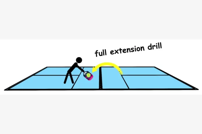 John Cincola's Full Extension Drill in Pickleball John Cincola's Full Extension Drill in Pickleball