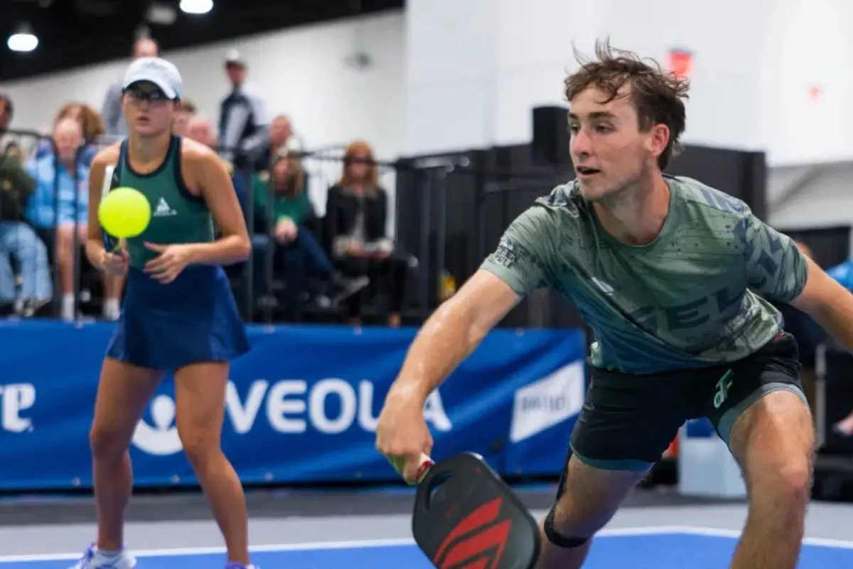 Dylan Frazier and Anna Bright Dazzle in Mixed Doubles
