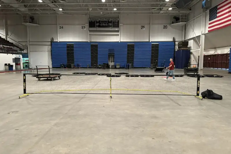New Indoor Pickleball Courts Open at Dubuque