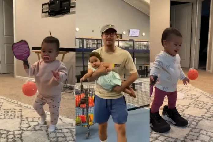 Pickleball Influencer's Daughter Captures Hearts