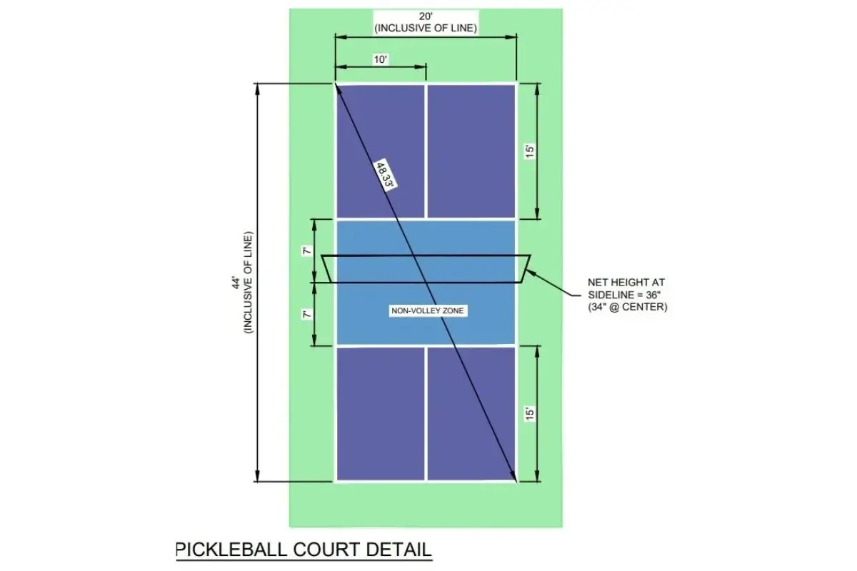 Saladino Park's Latest Pickleball Project map