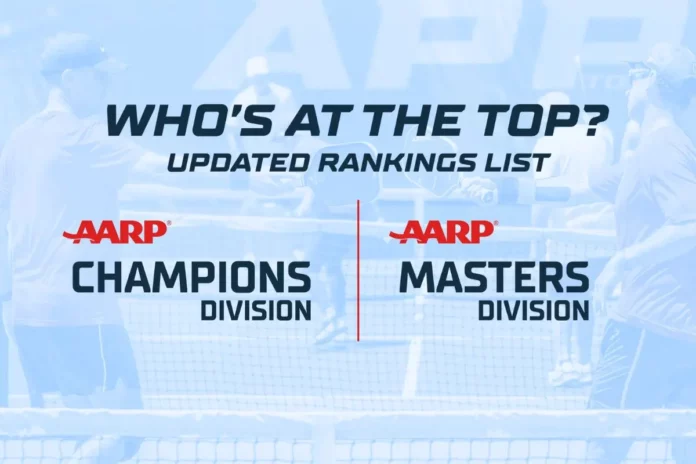 20 Rankings in AARP Champions Men's Doubles 20 Rankings in AARP Champions Men's Doubles