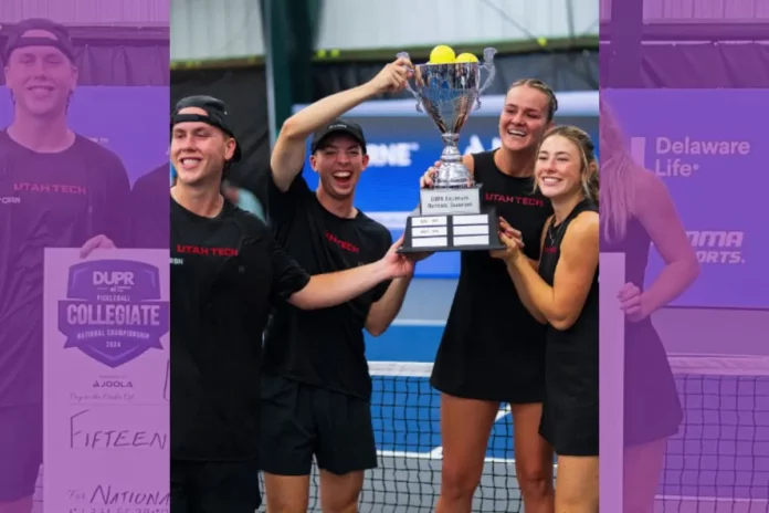 Utah Tech Clinches 2024 DUPR Collegiate National Title