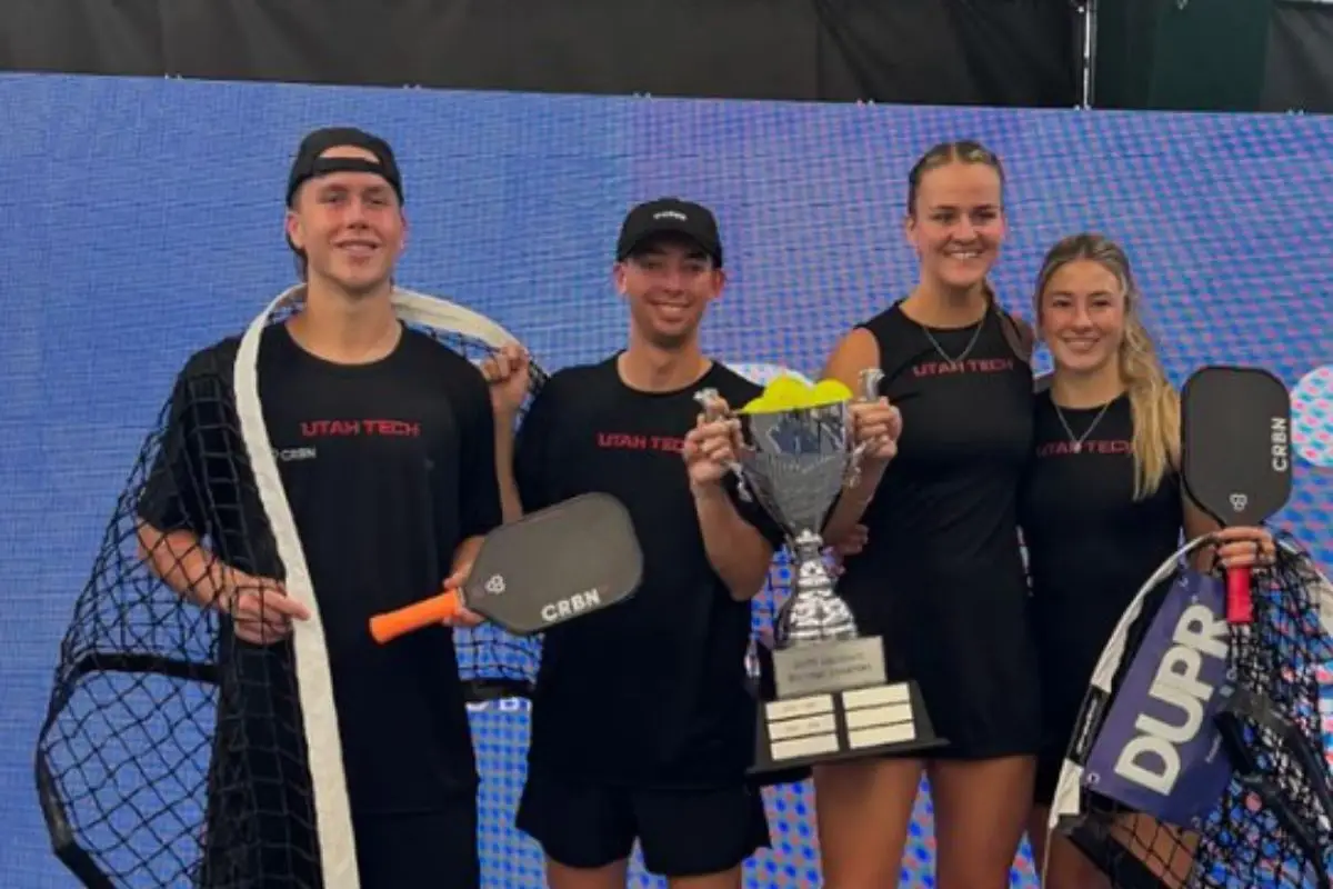 Utah Tech's Historic Victory Marks a New Era for Collegiate Pickleball
