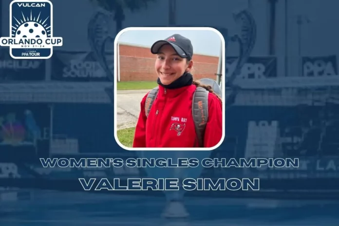 Valerie Simon Secures Women's Singles Title