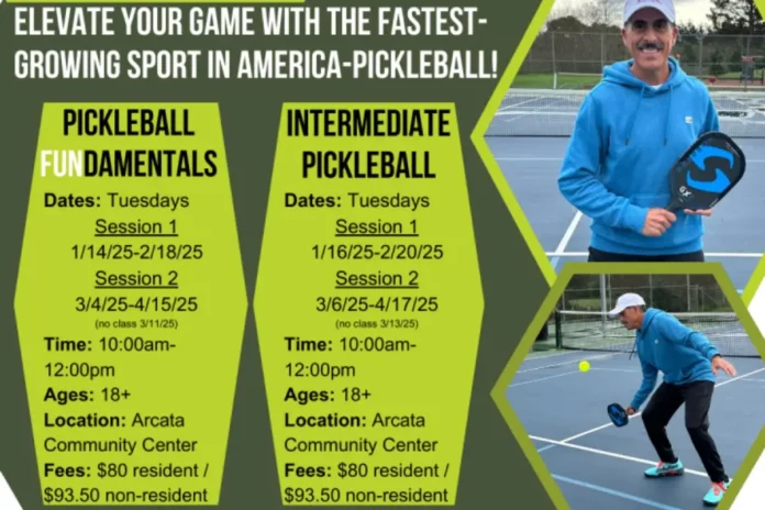 Arcata Launches Pickleball Courses